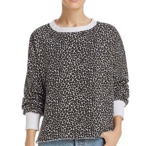 CURRENTELLIOT ChanningSnow LeopardPrint Sweatshirt